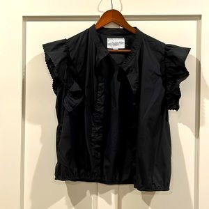 Beautiful cotton blouse from a boutique in Tomball, Texas